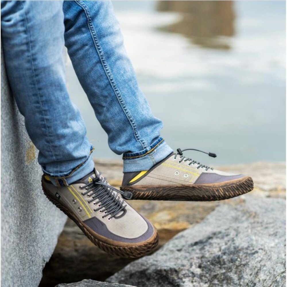 Hybrid Green Label Lethal Adventure Sneaker Lace Up Casual Shoe, Gray Size US 12
